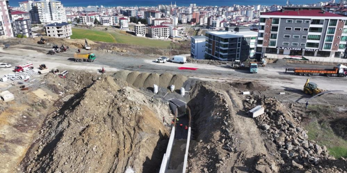 SASKİ’den Atakum ve Canik’e 73 Milyon TL’lik Dere Islahı Yatırımı