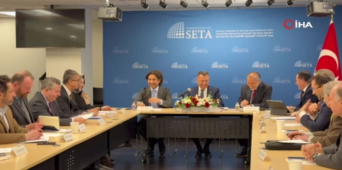 TBMM Dışişleri Komisyonu Başkanı Oktay, ABD'de düşünce kuruluşları uzmanlarıyla bir araya geldi