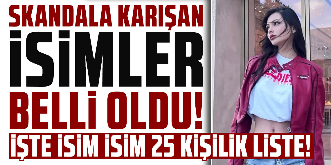 Onlyfans operasyonuna karışanların isimler belli oldu! Tam 25 kişi