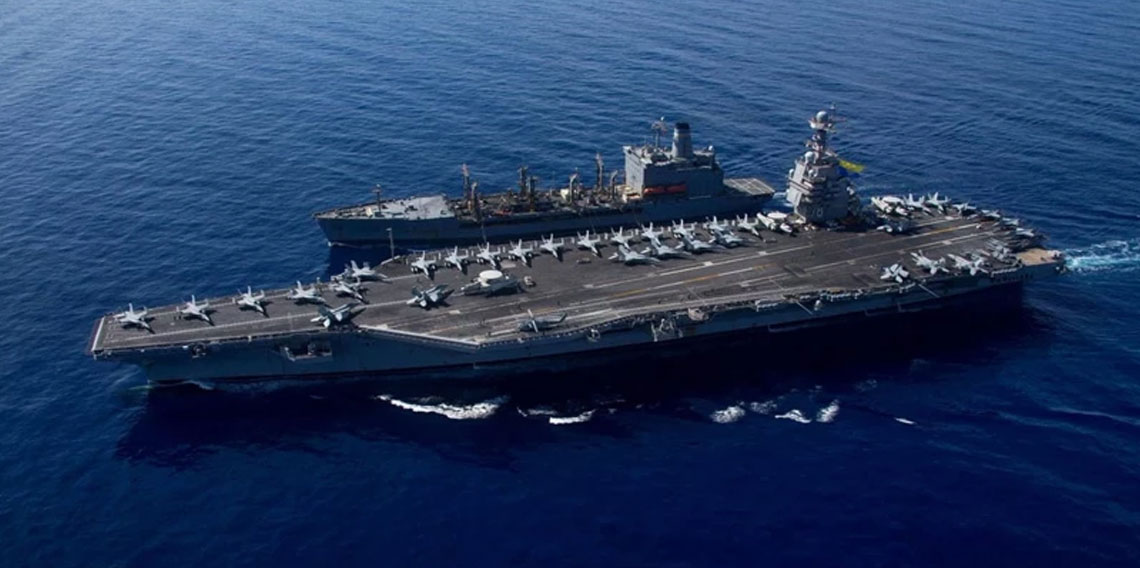ABD Venezuela açığındaki uçak gemisi grubunu da Körfez'e gönderiyor