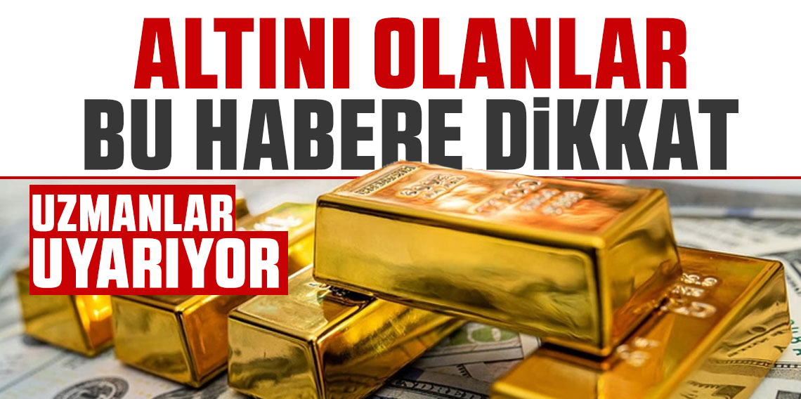 Finans devinden altın için flaş tahmin!