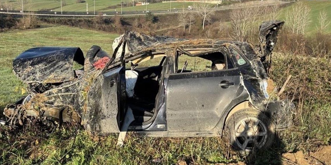 Samsun’da feci kaza: 1 ölü