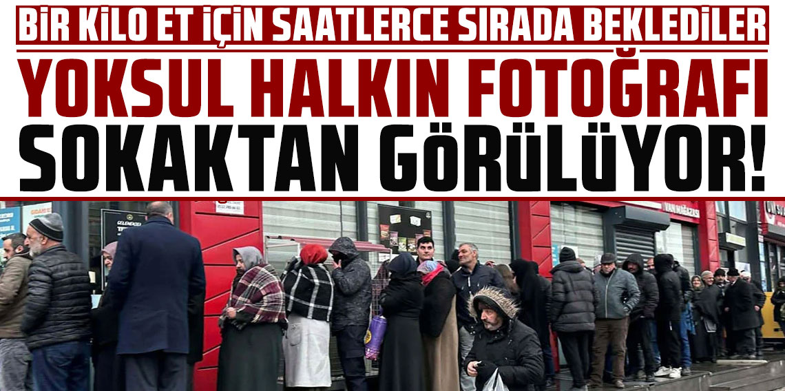 Yoksul halkın fotoğrafı sokaktan görülüyor!