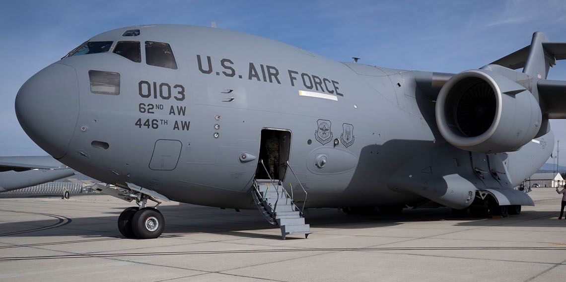 ABD'de bir ilk: Nükleer reaktörü kargo uçağıyla taşıdı