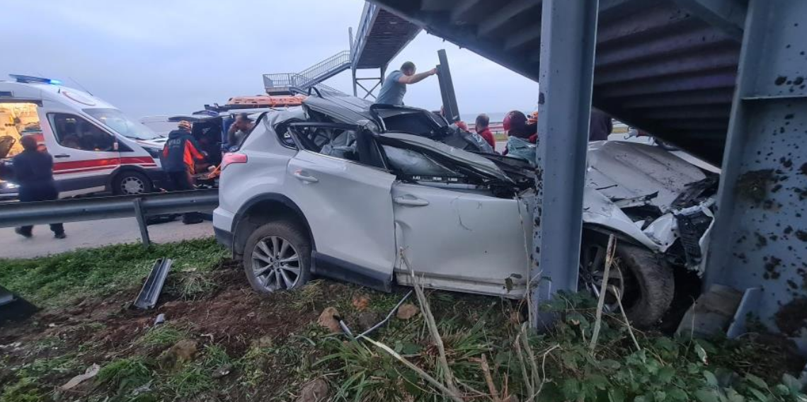 Fındıklı’da Feci Kaza