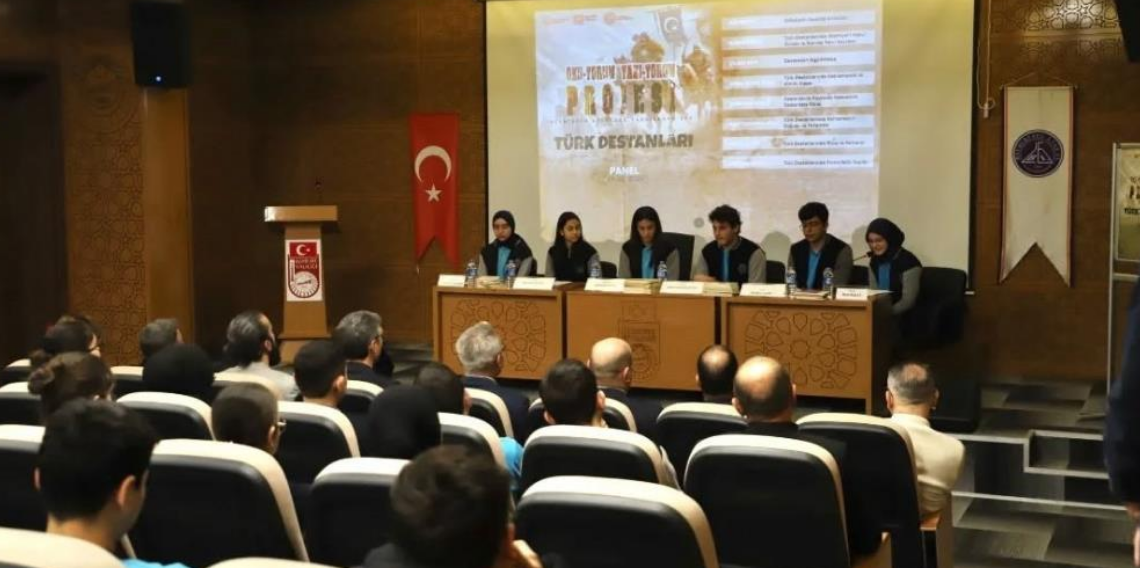 Bayburt’ta Fen Lisesi Öğrencilerinden Türk Destanlarına Akademik Bakış