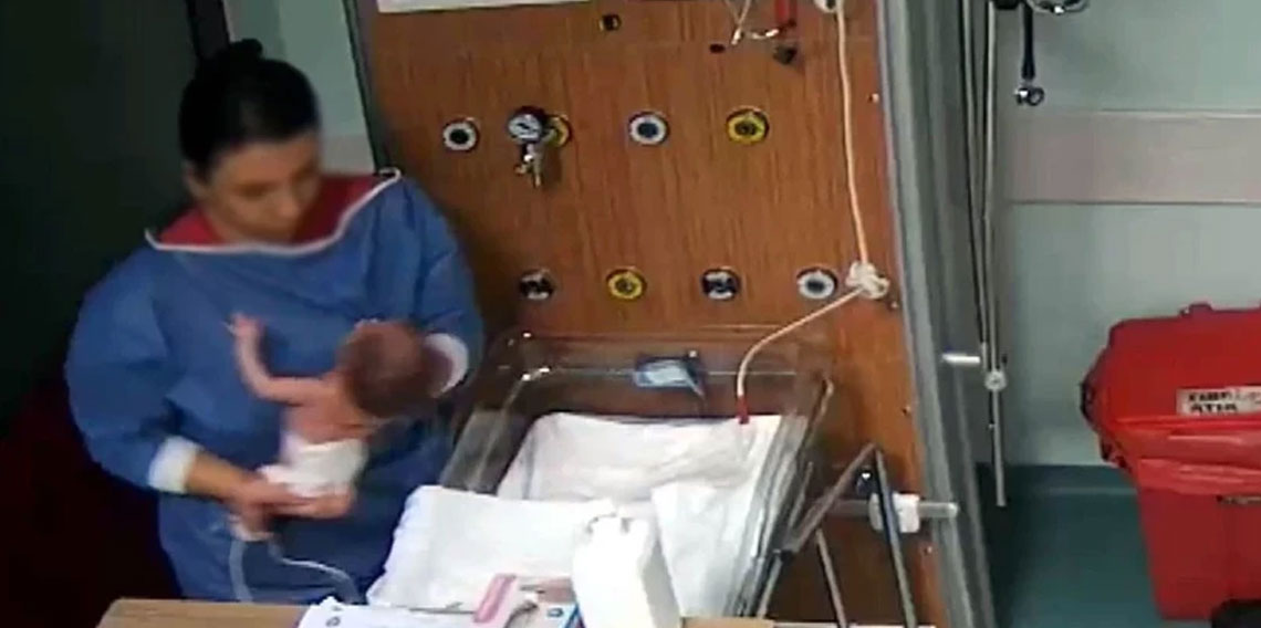 5 günlük bebeği döverek engelli bırakan cani hemşireden akılalmaz savunma!