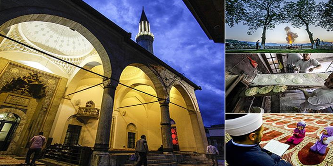 Bosna Hersek'te Ramazan ayı coşkuyla karşılandı