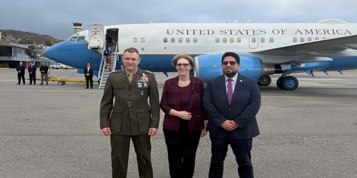 ABD heyeti Venezuela’da geçici hükümet yetkilileri ile bir araya geldi