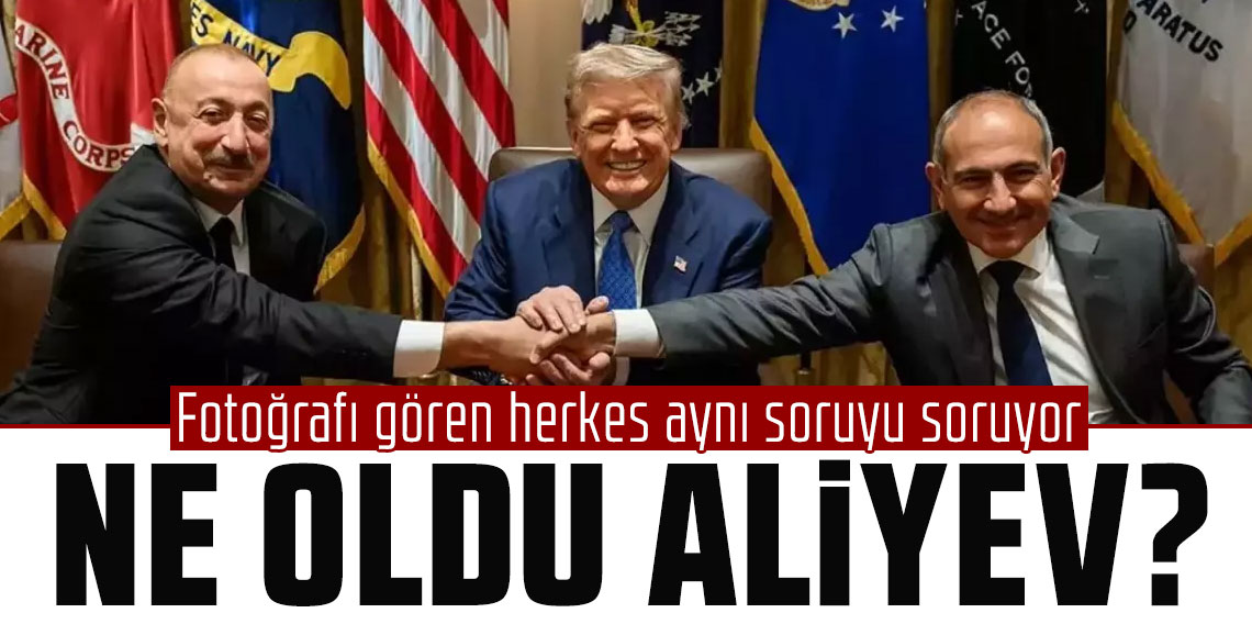 Fotoğrafı gören herkes aynı soruyu soruyor: Ne oldu Aliyev?