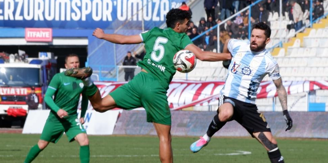 Erzurumspor evinde farklı kazandı