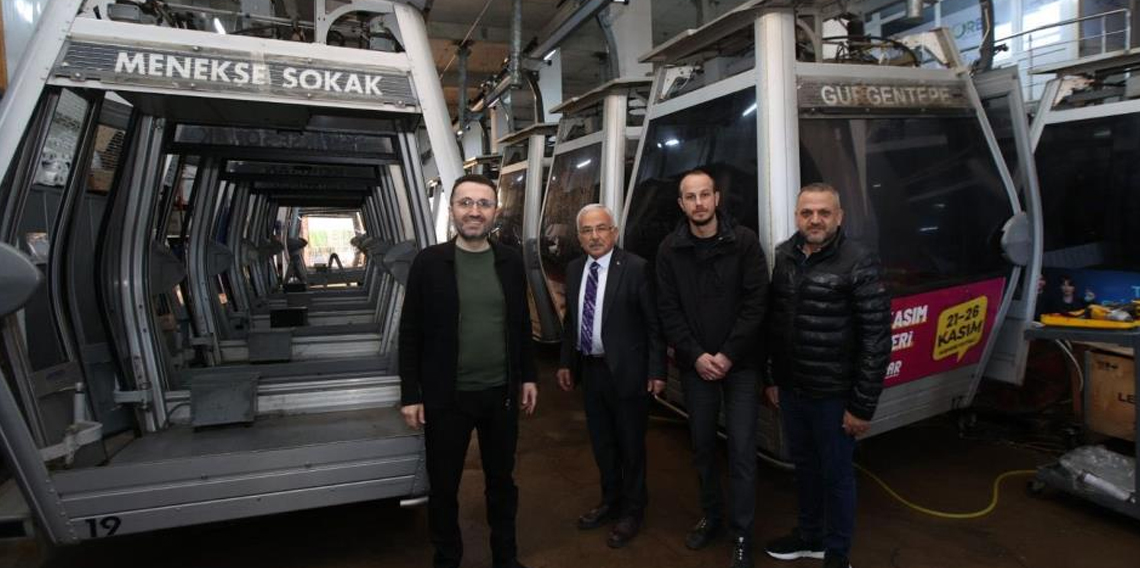 Ordu'da teleferikte bakım zamanı