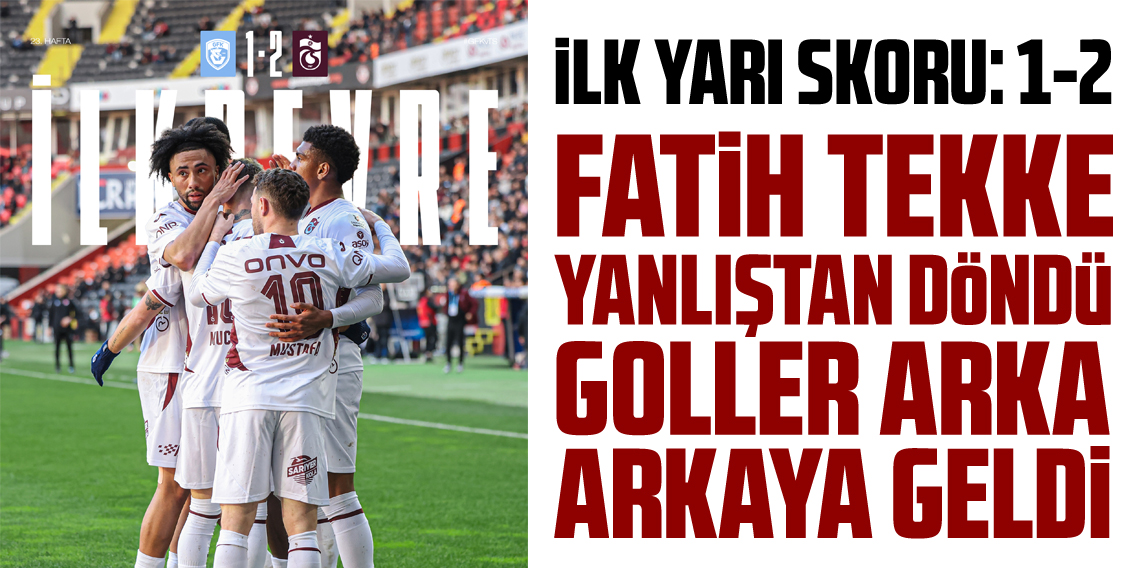 Fatih Tekke Hatadan Döndü Goller Peş Peşe Geldi