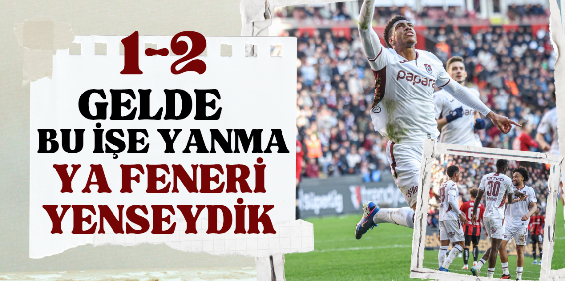 Gelde Bu İşe Yanma! Feneri Yensek Şampiyonluk Hayalleri Kuracaktık