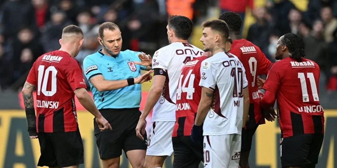 Gaziantep FK'dan hakem yönetimine eleştiri!