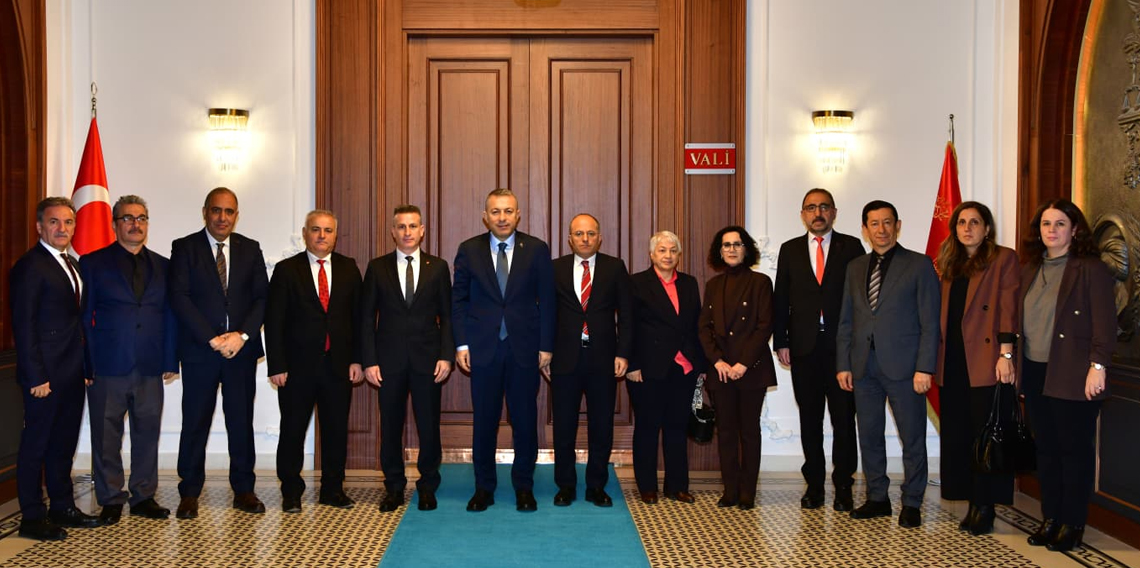 Vali Tahir Şahin, Vergi Haftası Dolayısıyla Defterdarlık Heyetini Ağırladı