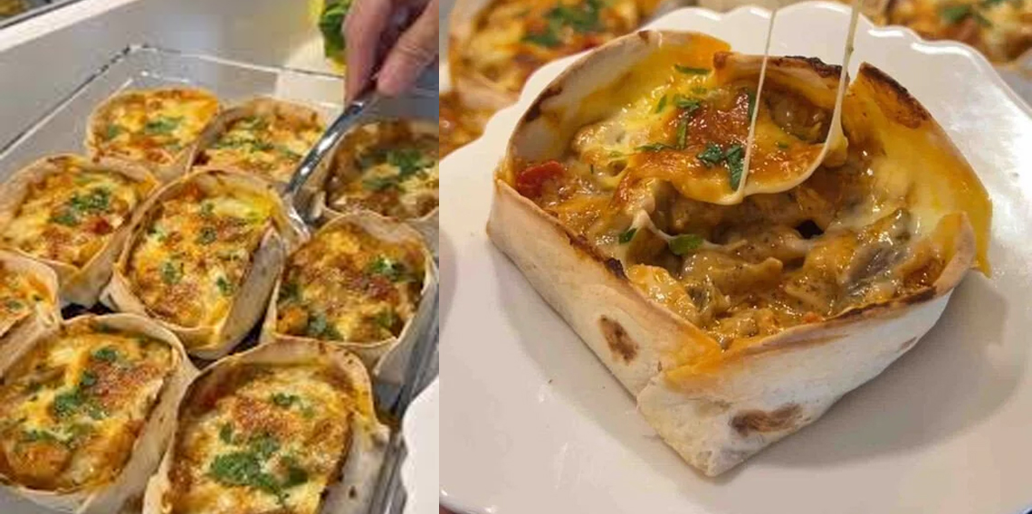 Tavuklu Lavaş Çanak Tarifi! İftara Pratik ve Lezzetli Bir Alternatif