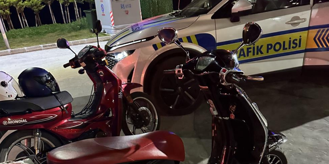 Ünye’de Ehliyetsiz ve Tescilsiz Motosikletlere 128 Bin TL Ceza