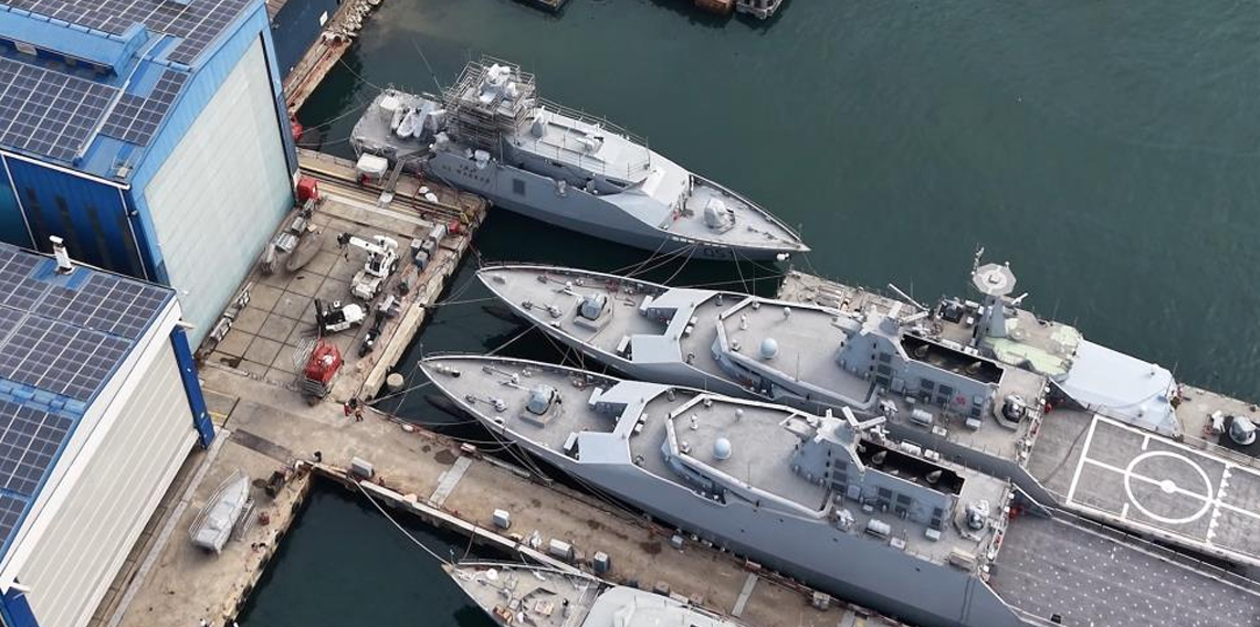 Katar için üretilen hücumbotları suya indirildi