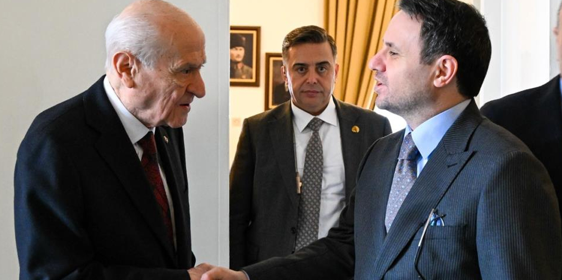 Bakan Gürlek, MHP lideri Bahçeli'yi ziyaret etti