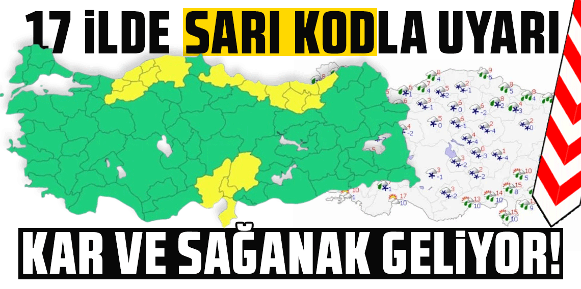 Yurt genelinde sıcaklıklar düşüyor: Sağanak ve kar geliyor