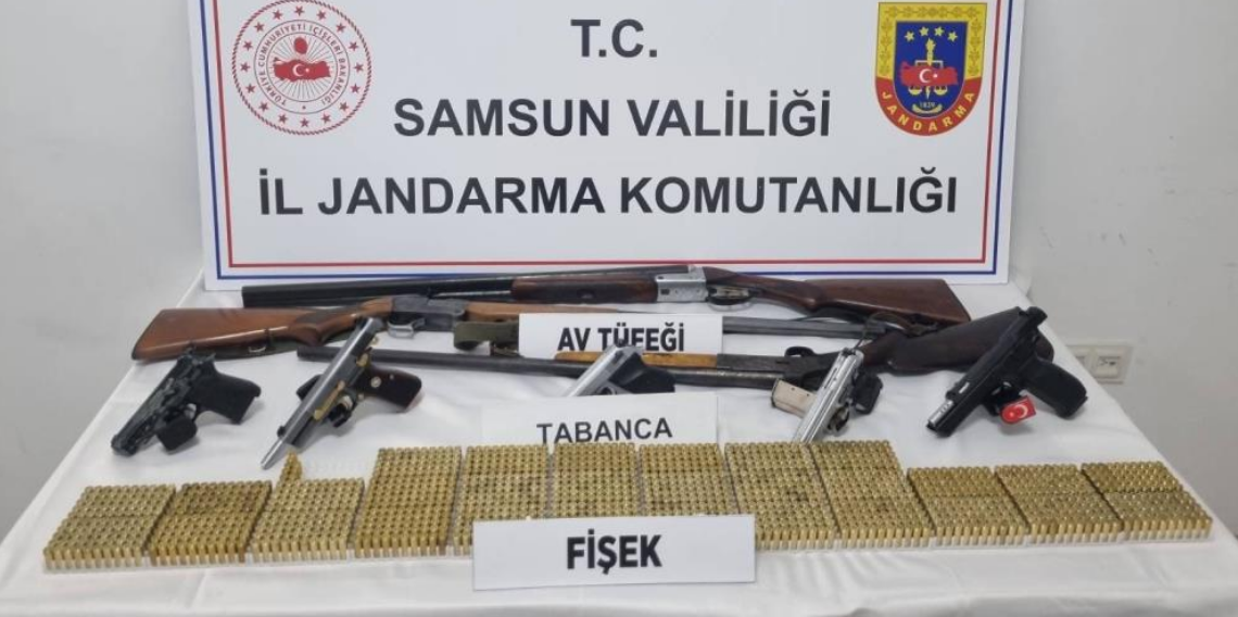 Samsun Canik’te Havaya Ateş Operasyonu