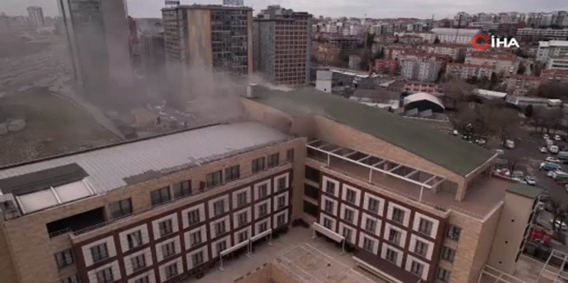 İstanbul’da polisevinde yangın paniği