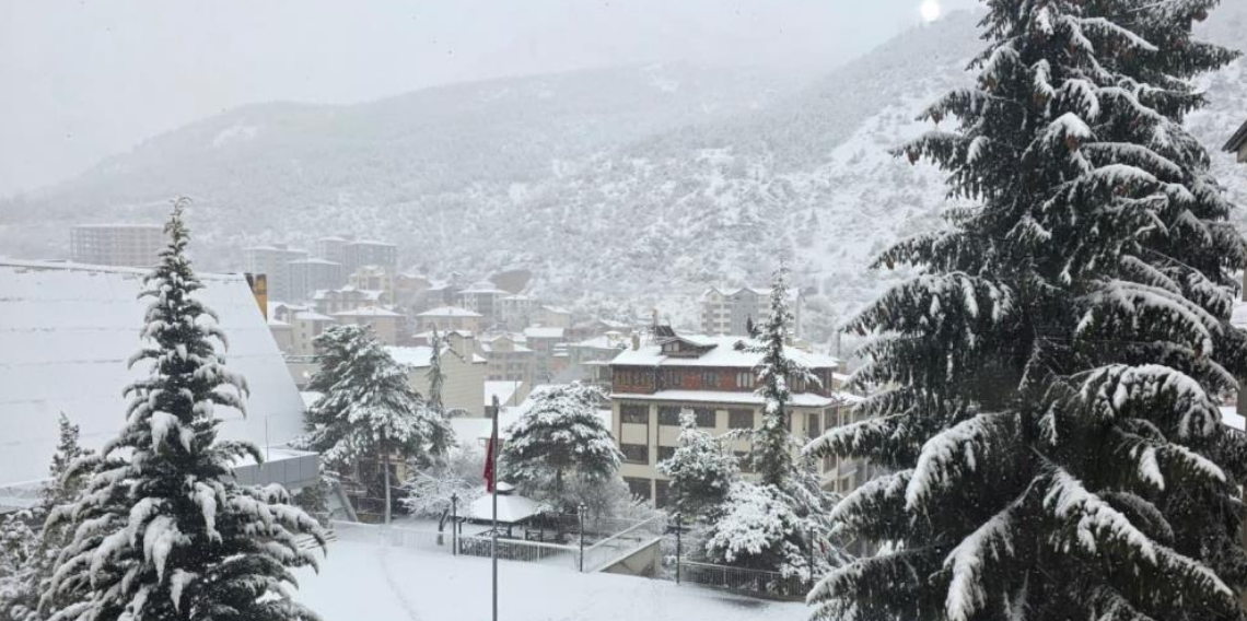 Gümüşhane Yoğun Kar, 193 Köy Yolu Ulaşıma Kapandı