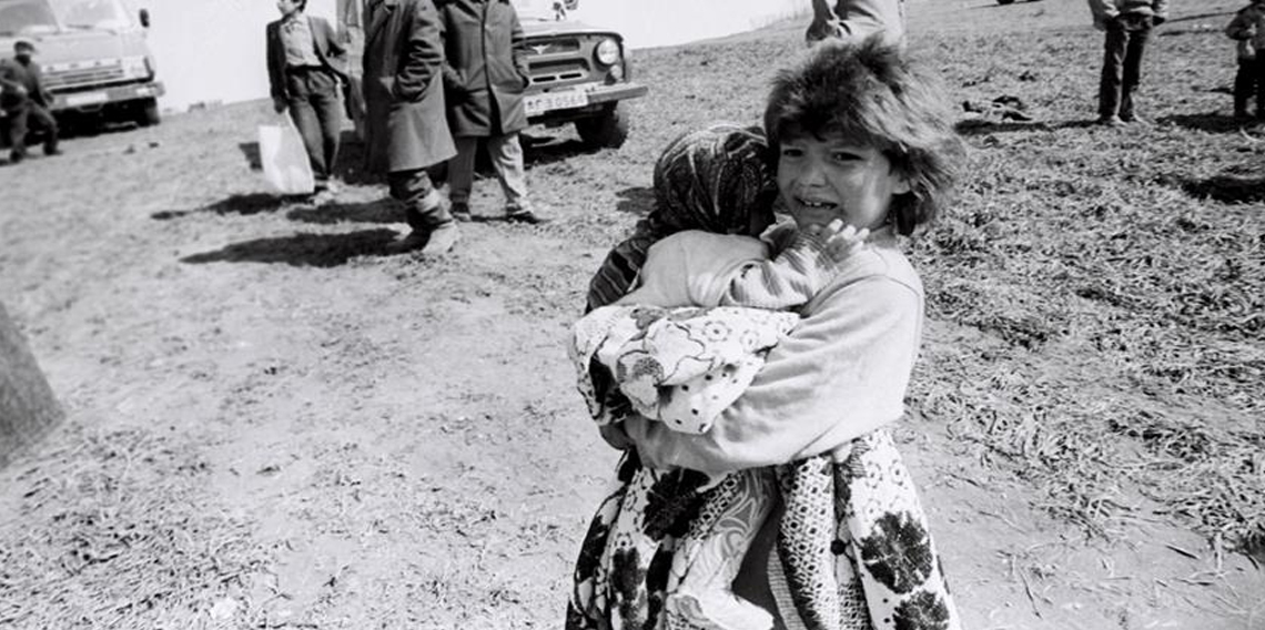 Azerbaycan'da Hocalı Katliamı'nda hayatını kaybedenler 34'üncü yılında anıldı