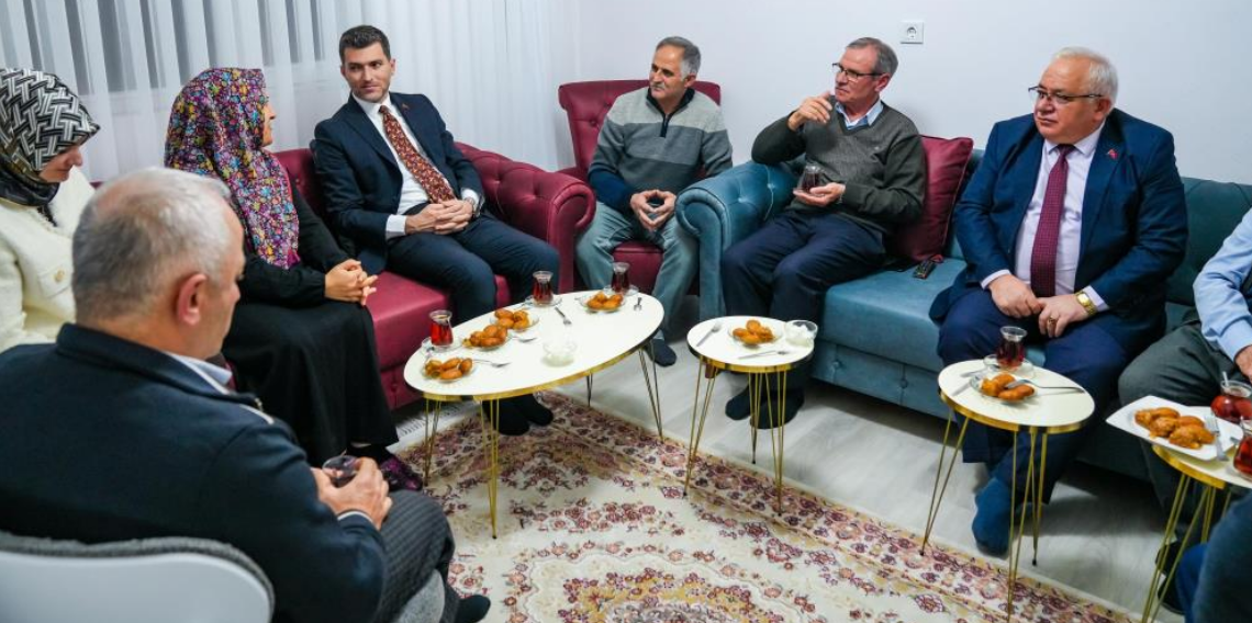 Tokat Erbaa’da Yangın Sonrası Başkan Karagöl Konuk Oldu