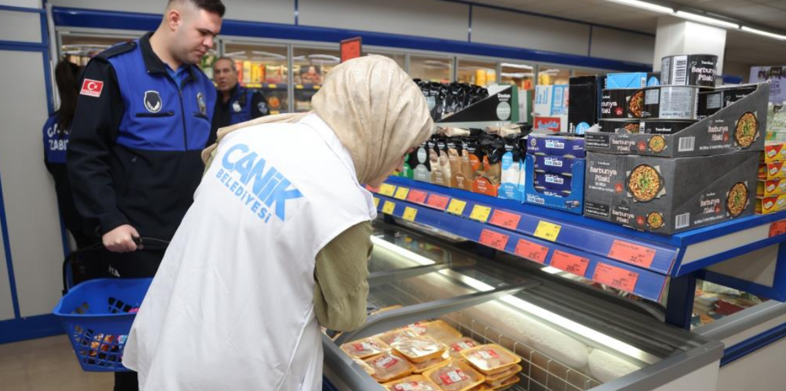 Canik’te Market Denetimleri Ramazan Boyunca Sürüyor