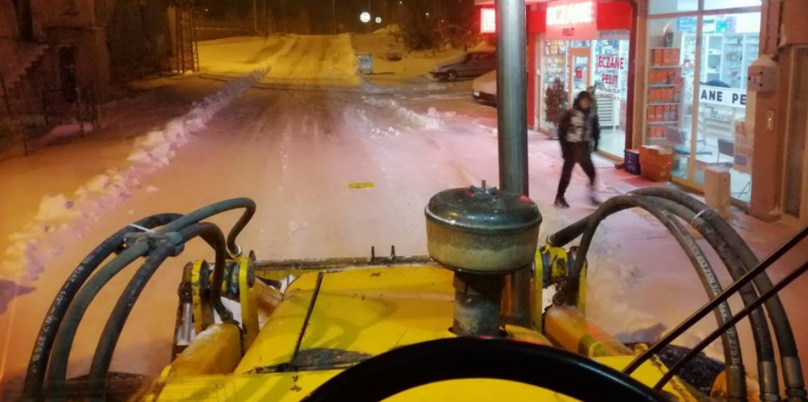 Aydıntepe’de, Vatandaşlara 