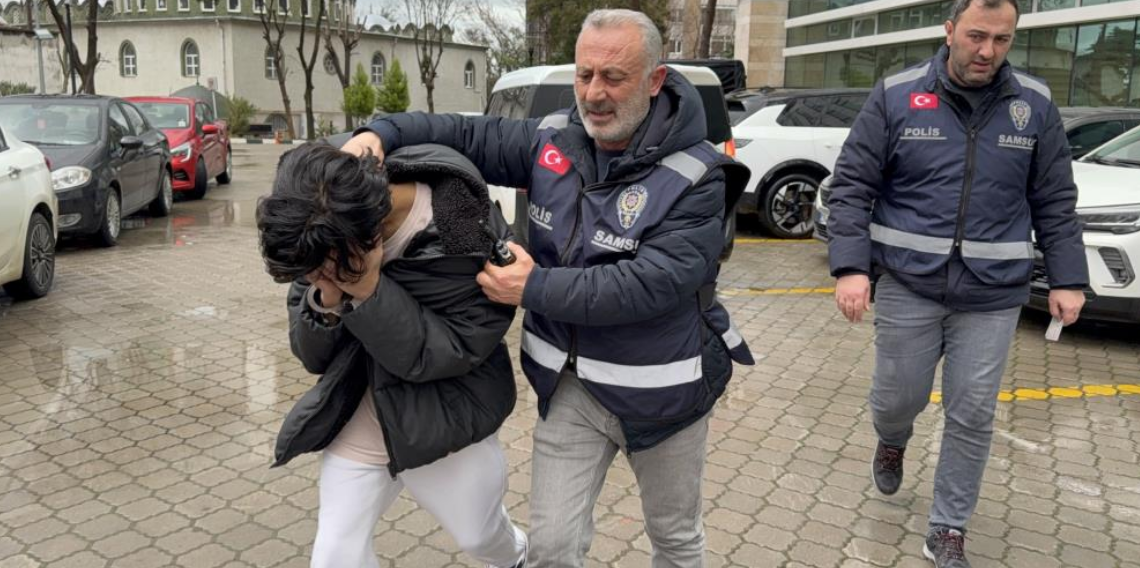 Atakum’da Zanlı 70 Saatlik Kamera İncelemesi Sonrası Tutuklandı