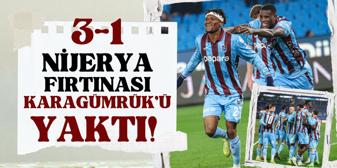 NİJERYA FIRTINASI KARAGÜMRÜK'Ü YAKTI, YIKTI!