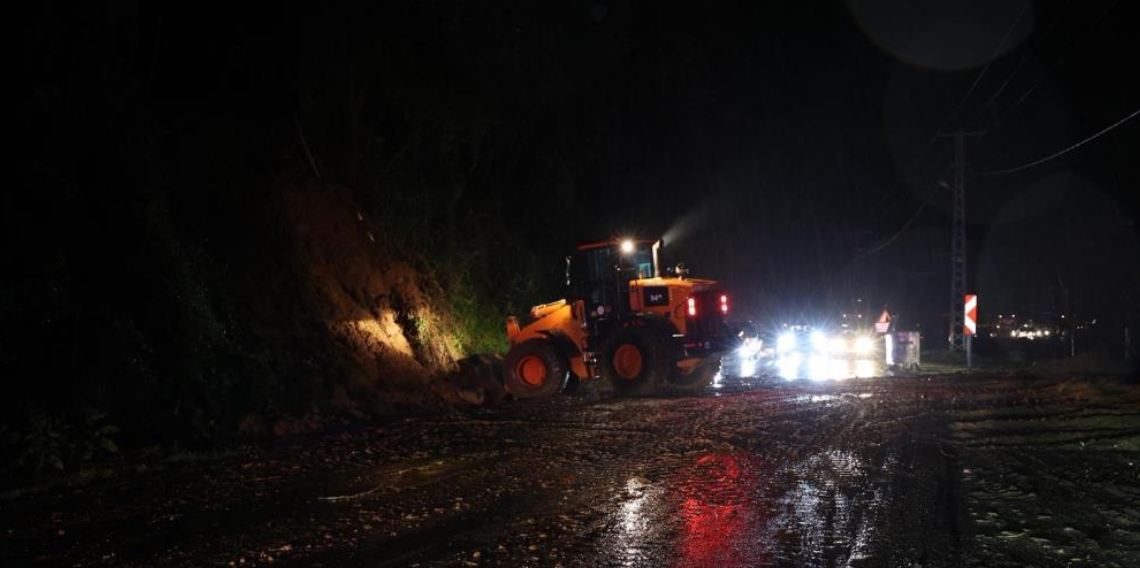 Ordu Perşembe’de Sağanak ve Kar Heyelanı Tetikledi