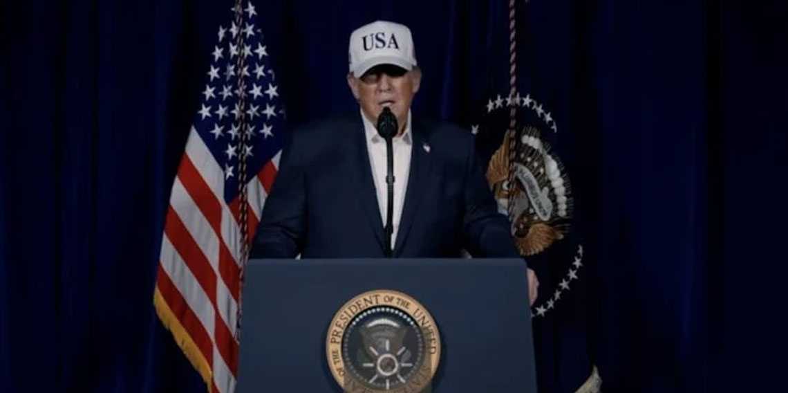 Trump'tan İran'a saldırı sonrası ilk açıklama: Her yeri bombalayacağız