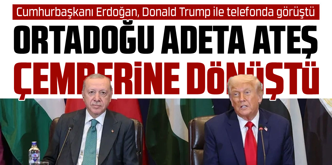 Cumhurbaşkanı Erdoğan, Donald Trump ile telefon görüşmesi gerçekleştirdi