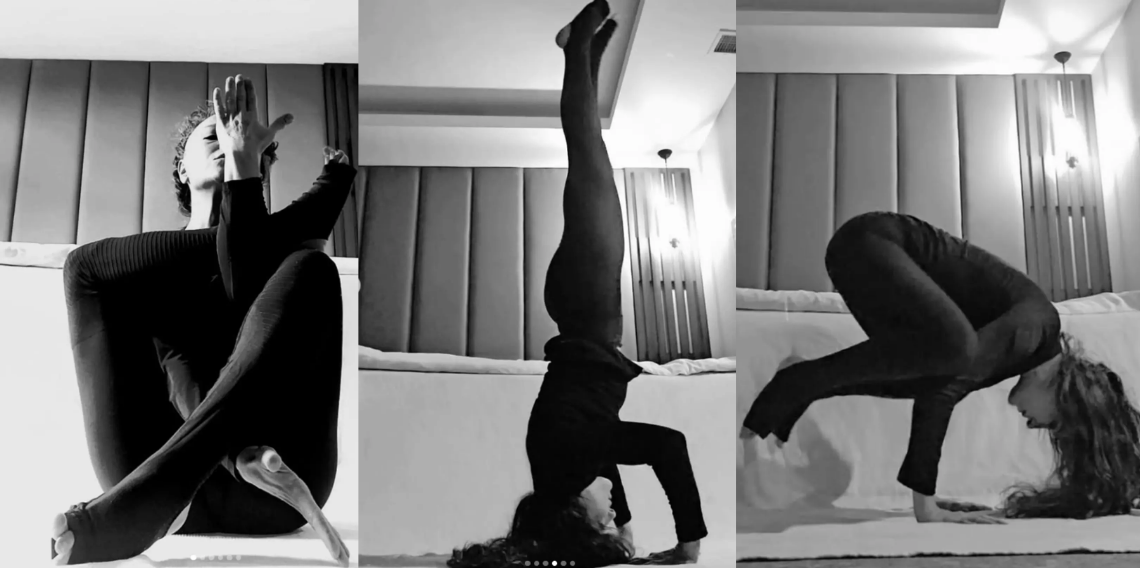 Uzak Şehir’in Fidan’ı İlkay Kayku Yoga Pozlarıyla Gündemde