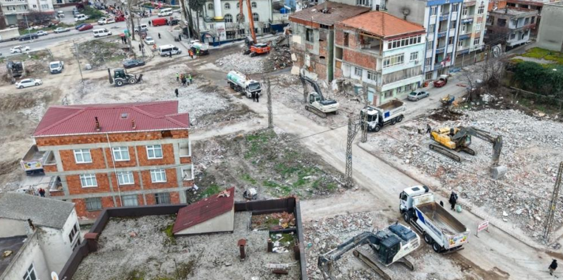 Canik’te 741 Riskli Bina Yıkılıyor