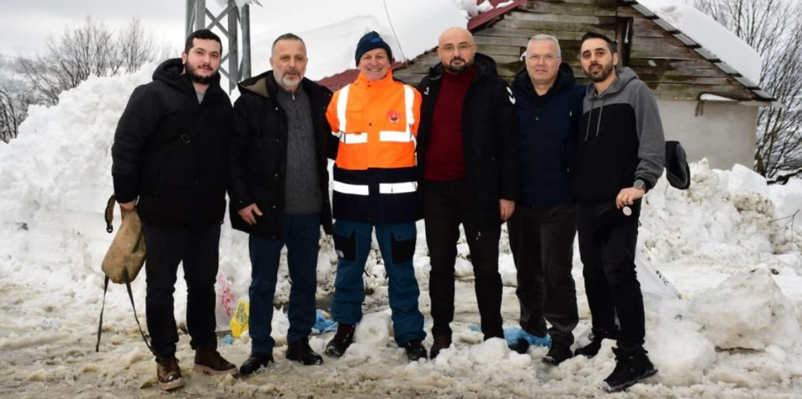 Terme’de 1 Metrelik Karla Mücadele