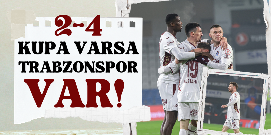 Trabzonspor çeyrek finalde