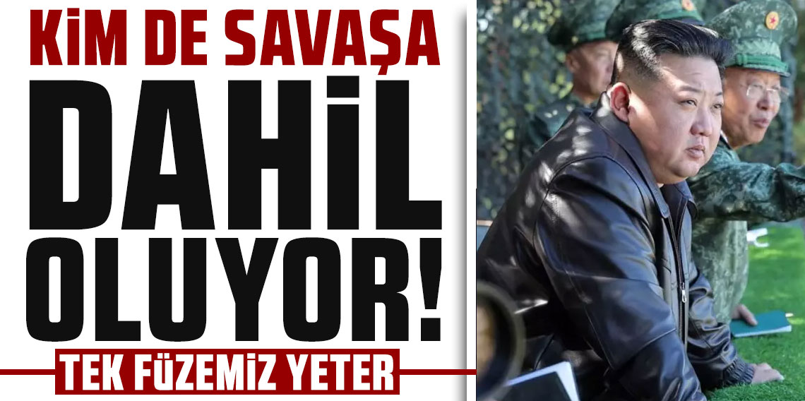 Kim Jong Un'dan İran'a açık destek: Onları yok etmek için tek füzemiz yeter