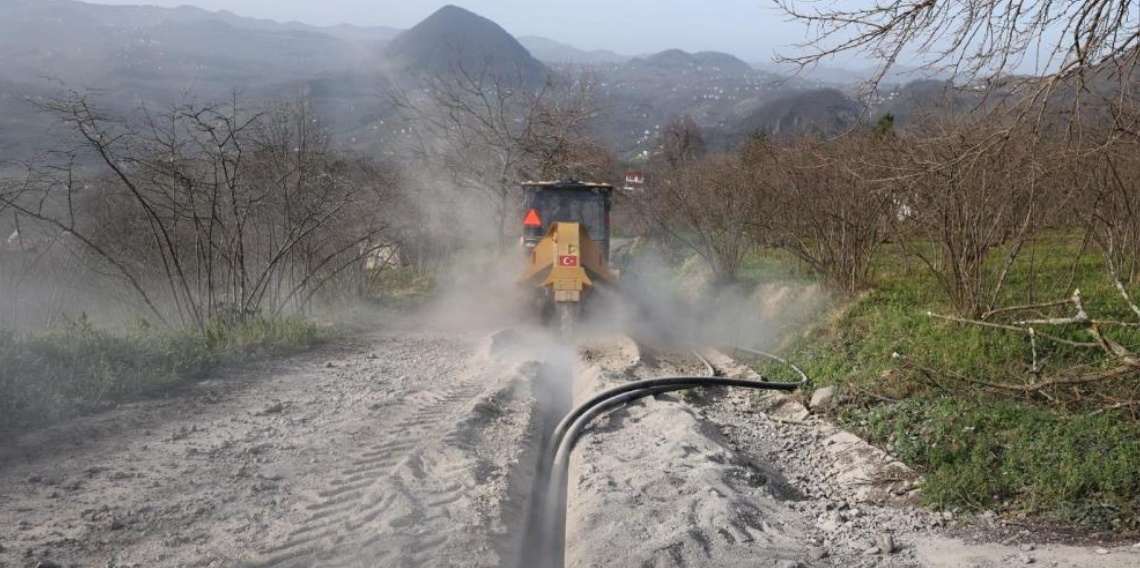 Ordu’da İçme Suyu Yatırımı, Karaağaç Mahallesi’ne 7 Bin 400 Metrelik Yeni Hat