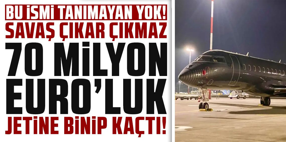 Bu ismi tanımayan yok! Artan gerilim sonrası 70 milyon Euro'luk özel jetine binip ülkeden kaçtı