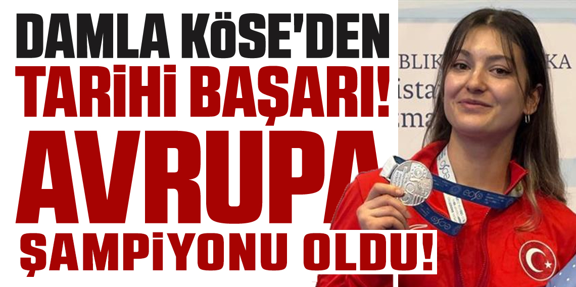 Damla Köse'den Tarihi Başarı