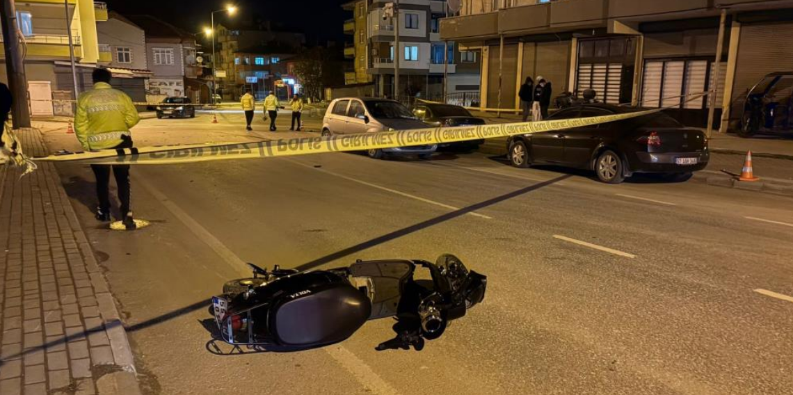 Samsun’da otomobil ile motosiklet çarpıştı, 1 kişi ağır yaralandı