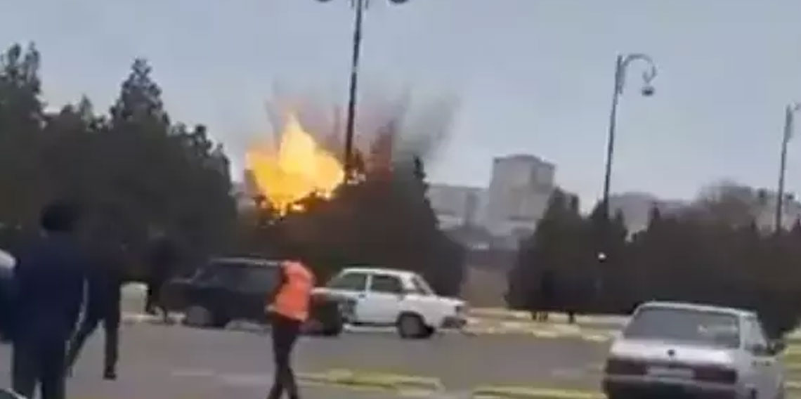 İran'a ait bir İHA, Azerbaycan'ın Nahçıvan bölgesine düştü