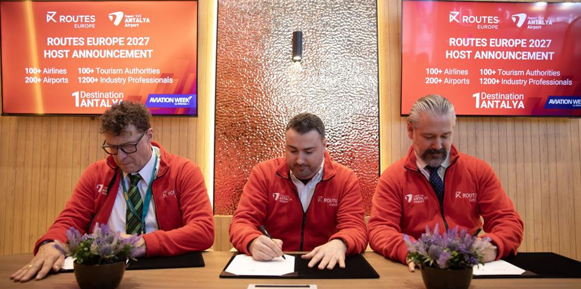 Antalya, Routes Europe 2027'ye ev sahipliği yapacak
