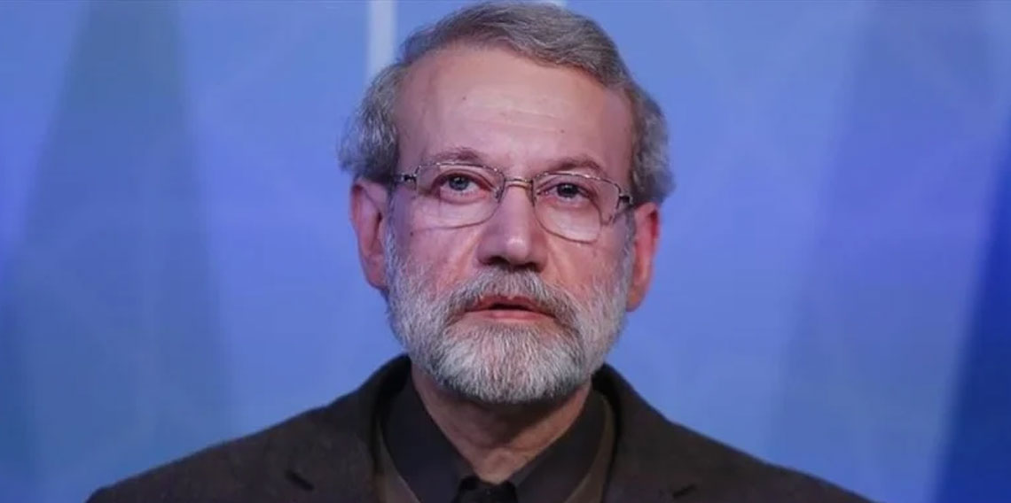 Ali Larcani'den Trump'a: İran'da özgürlük adına bestelediğiniz marş bu muydu