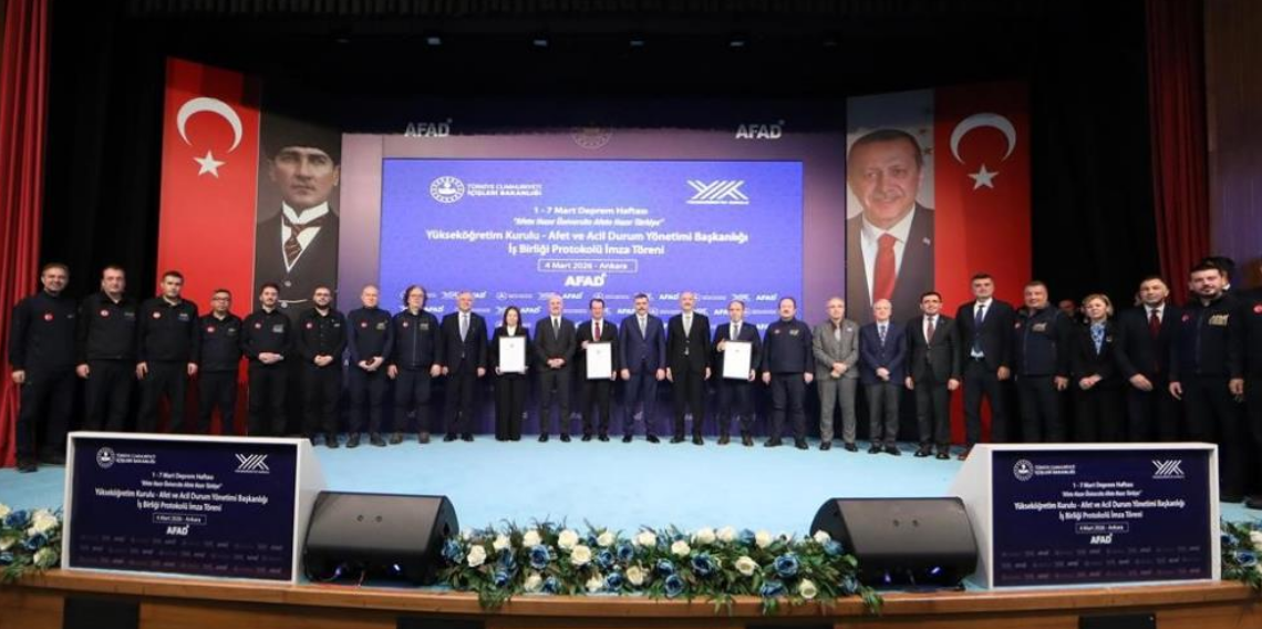 OMÜ Kentsel Arama ve Kurtarma Ekibi akreditasyon sertifikasını aldı